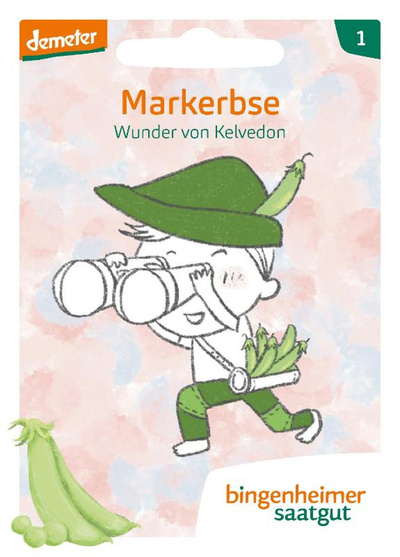 Produktfoto zu Saatgut Markerbse "Wunder von Kelvedon"