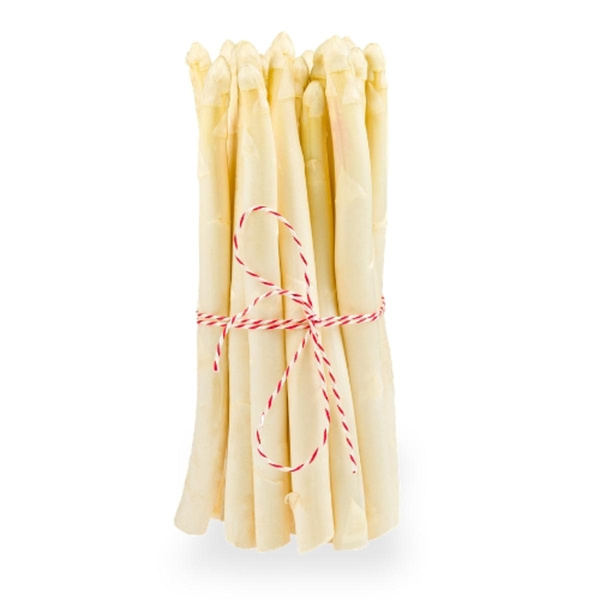 Produktfoto zu Spargel weiß im Bund 500g