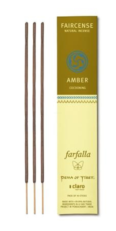 Produktfoto zu Räucherstäbchen Amber 10 Stück