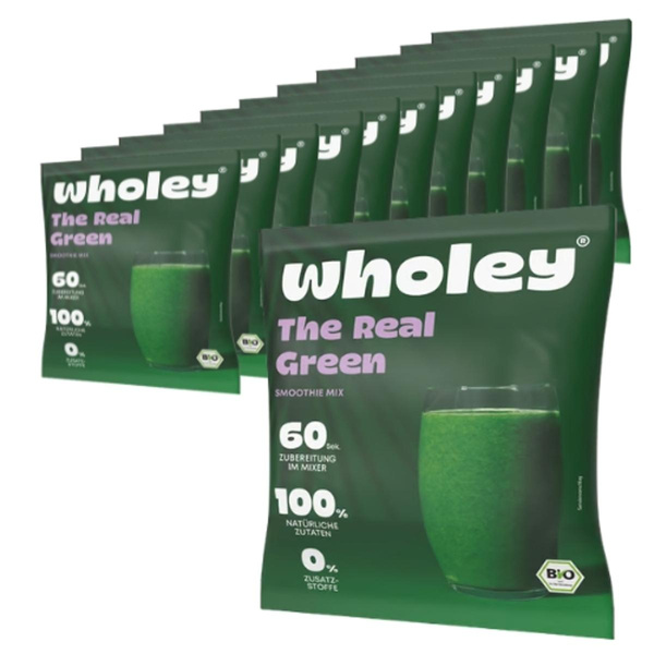 Produktfoto zu TK Wholey The Real Green Smootie 12x176g