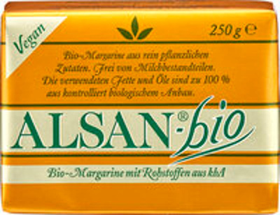 Produktfoto zu Margarine von ALSAN 250g