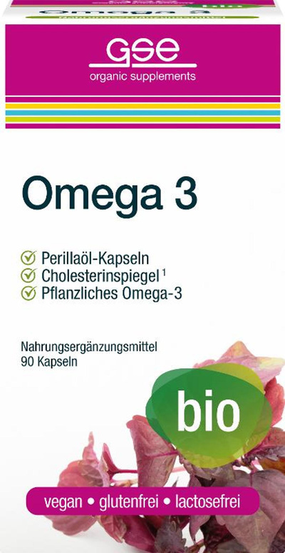 Produktfoto zu Omega 3 Perillaöl 90 Kapseln