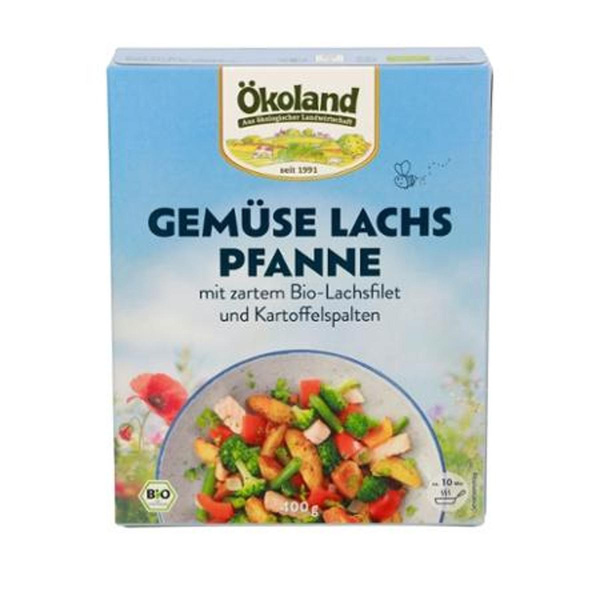 Produktfoto zu Gemüse-Lachs-Pfanne 400g