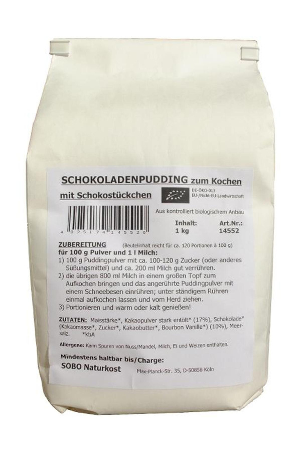 Produktfoto zu Puddingpulver Schoko 1kg