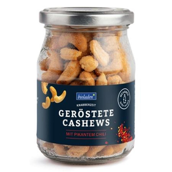 Produktfoto zu Cashew geröstet mit pikantem Chili 140g