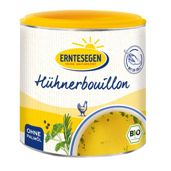 Produktfoto zu Hühnerbrühe mir Ur-Salz 90g