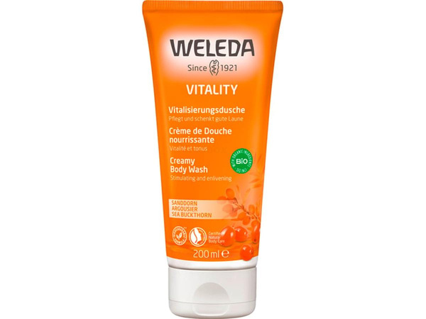 Produktfoto zu Vitalisierunggsdusche Sanddorn 200ml