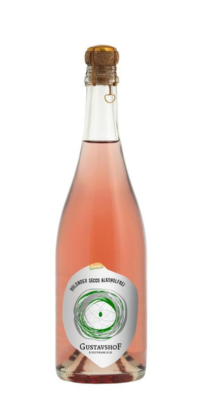 Produktfoto zu Holunder Secco alkoholfrei 0,75L