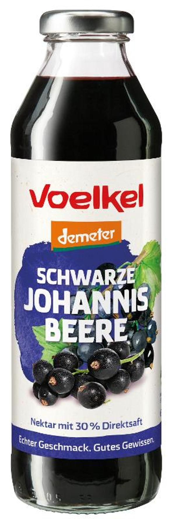 Produktfoto zu Schwarze Johannisbeere Nektar 8*0,5l