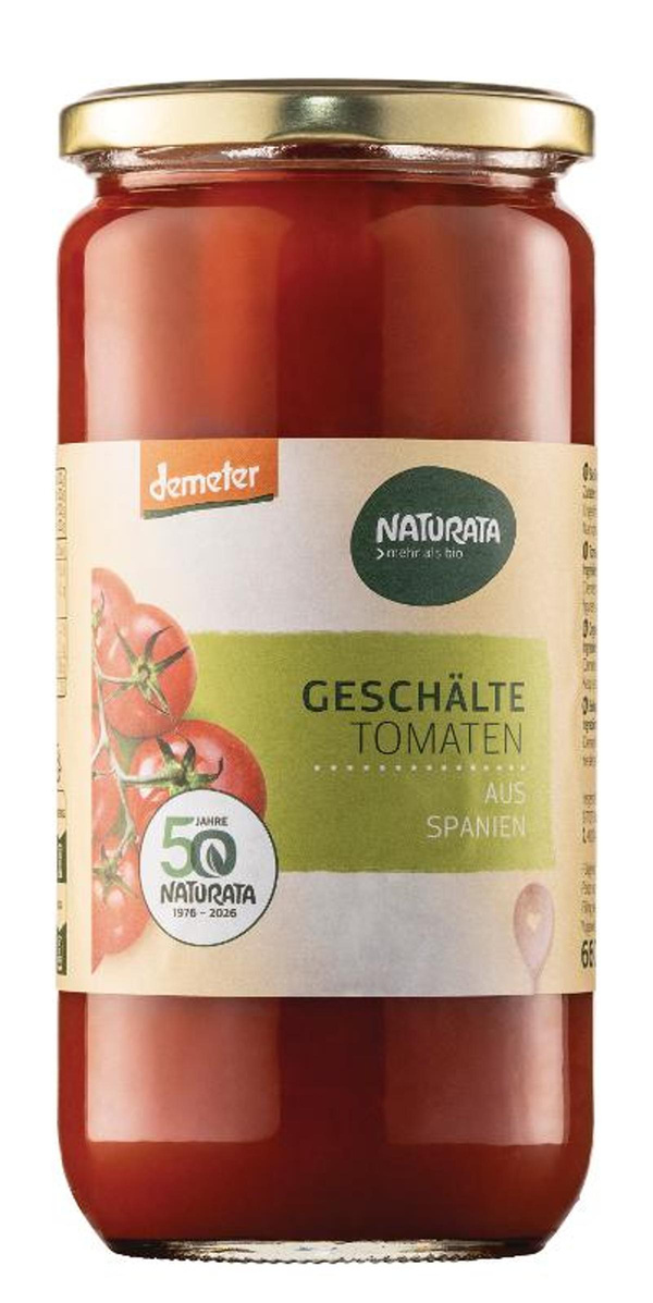 Produktfoto zu Geschälte Tomaten 660g
