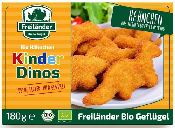 Produktfoto zu TK Hähnchen-Dinos 180g