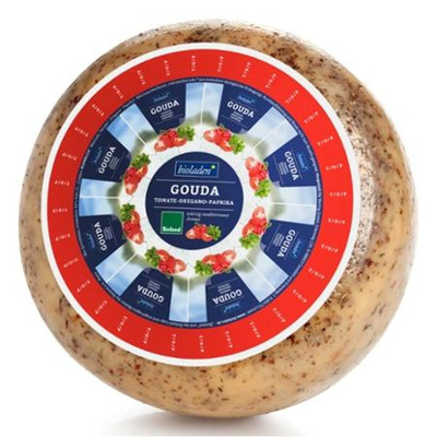 Produktfoto zu Gouda Tomate Oregano Paprika (laktosefrei)