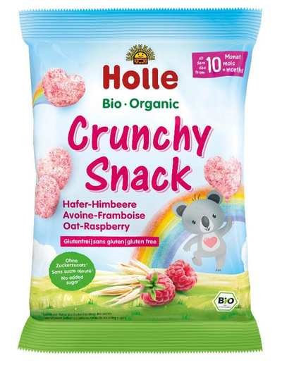 Produktfoto zu Crunchy Snack Hafer Himbeere 30g