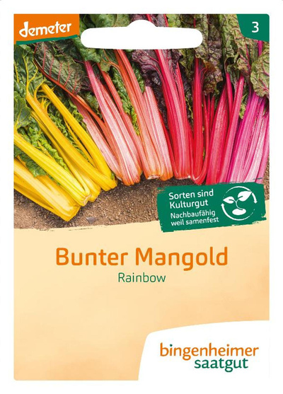 Produktfoto zu Saatgut Bunter Mangold "Rainbow"