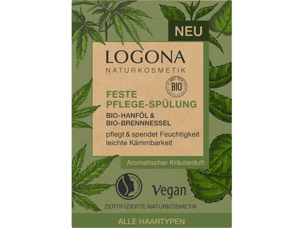 Produktfoto zu Feste Spülung Hanföl & Brennnessel 60g