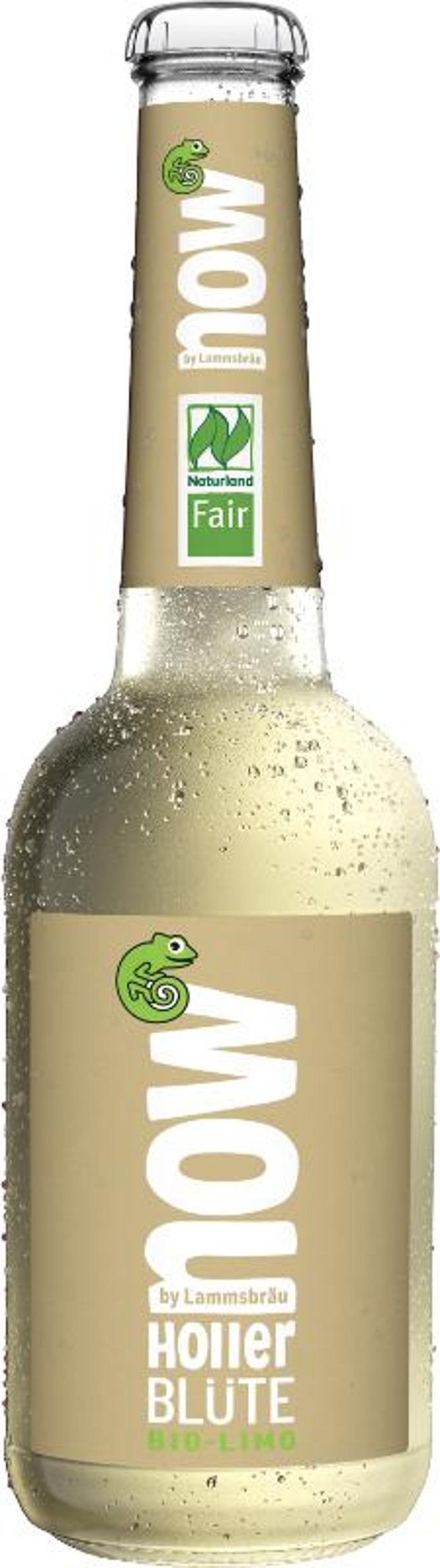 Produktfoto zu now Hollerblüte Kiste 10*0,33L