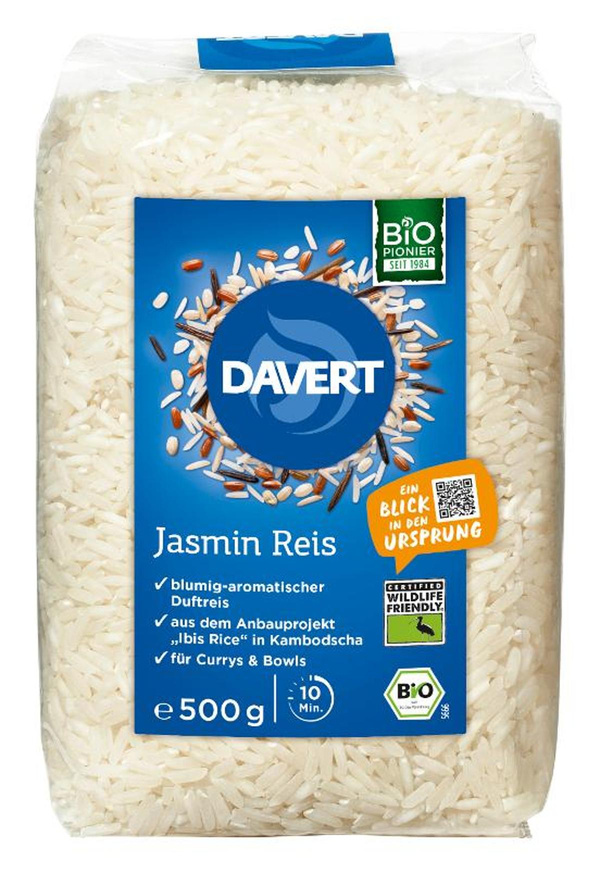 Produktfoto zu Jasmin Reis 500g