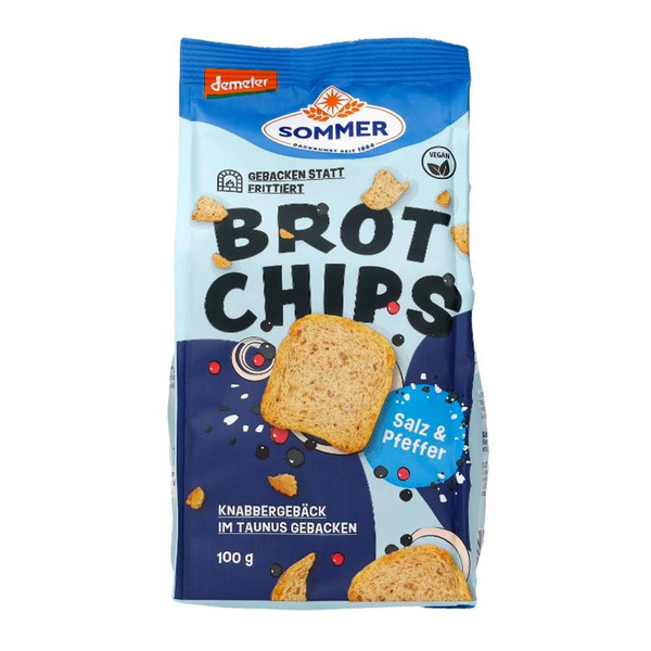 Produktfoto zu Brot-Chips mit Salz & Pfeffer 100g