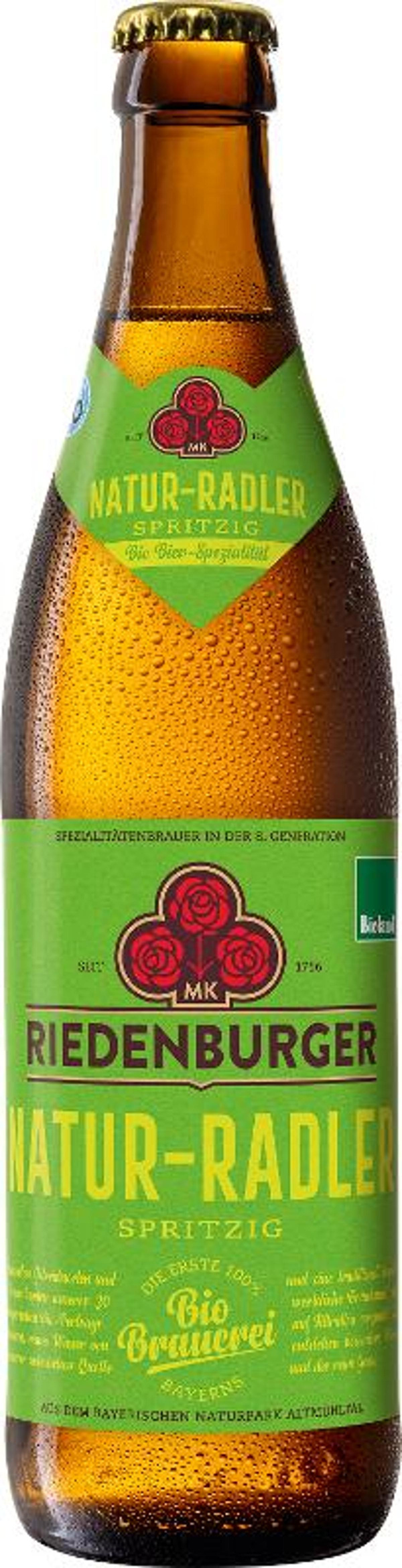 Produktfoto zu Riedenburger Natur Radler 0,5l