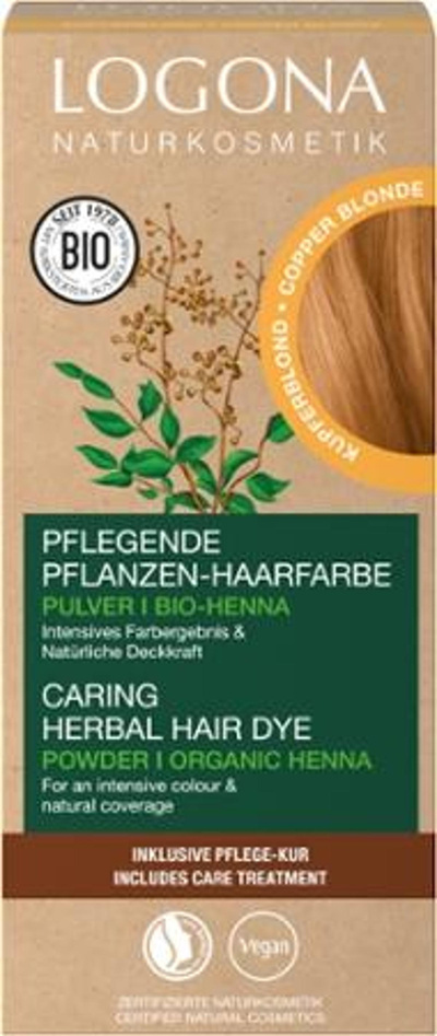 Produktfoto zu Pflanzen Haarfarbe Pulver "Kupferblond"