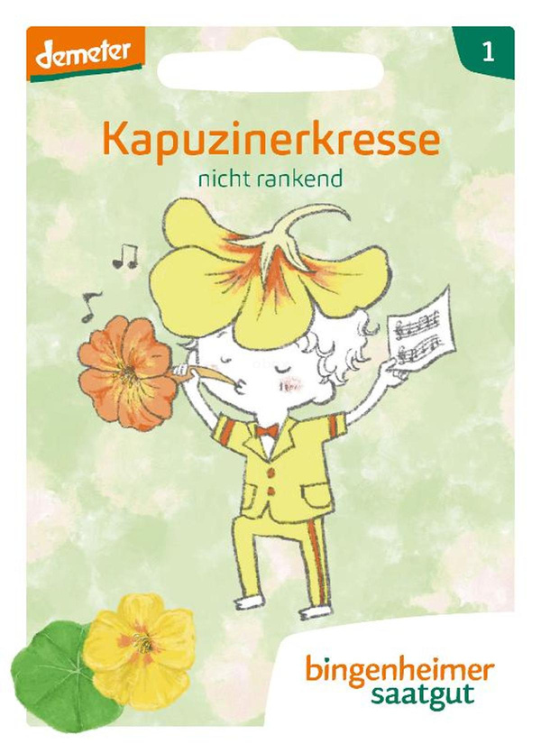 Produktfoto zu Saatgut Kapuzinerkresse nicht rankend