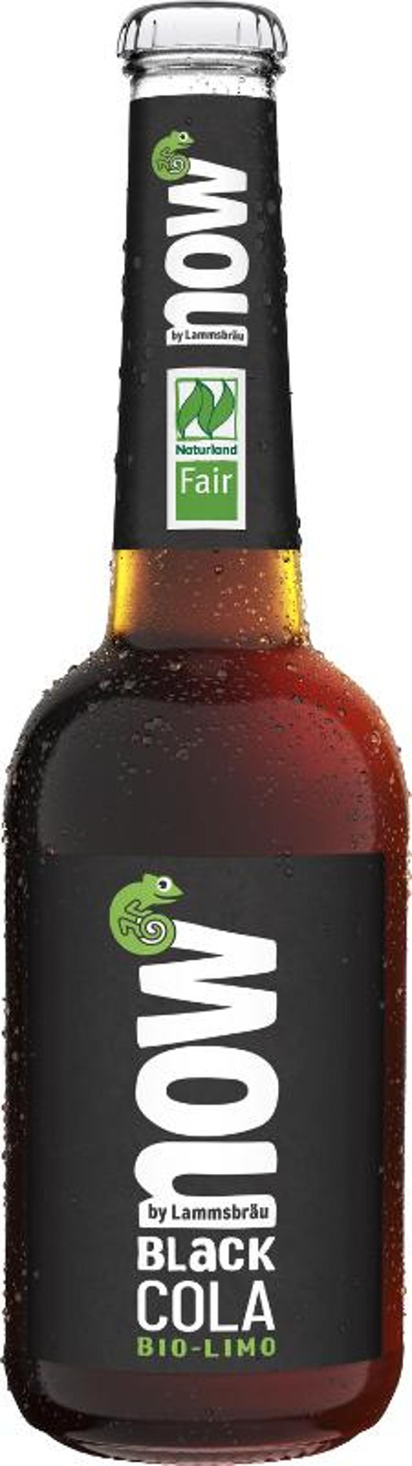 Produktfoto zu now Black Cola Kiste 10x0,33L