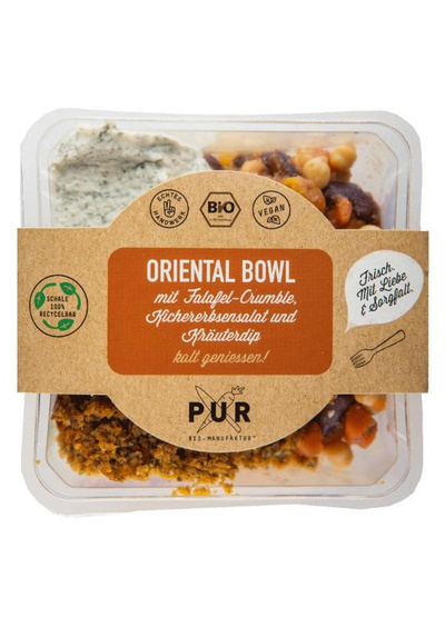 Produktfoto zu Oriental Bowl Falafelcrumble Kräuter to go 360g