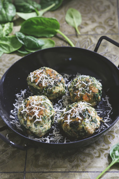 Rezeptbild für Spinat-Knödel