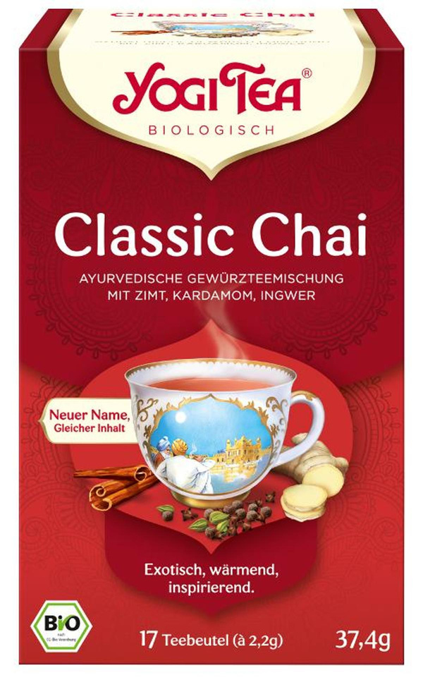 Produktfoto zu YogiTea Classic im Beutel 17 Beutel