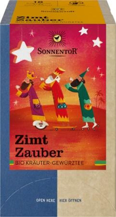 Produktfoto zu Zimt Zauber Kräuter-Gewürztee 18 Beutel
