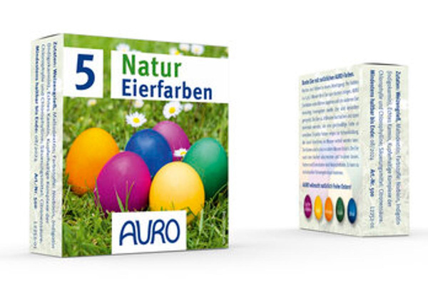 Produktfoto zu 5 Natur-Ostereierfarben