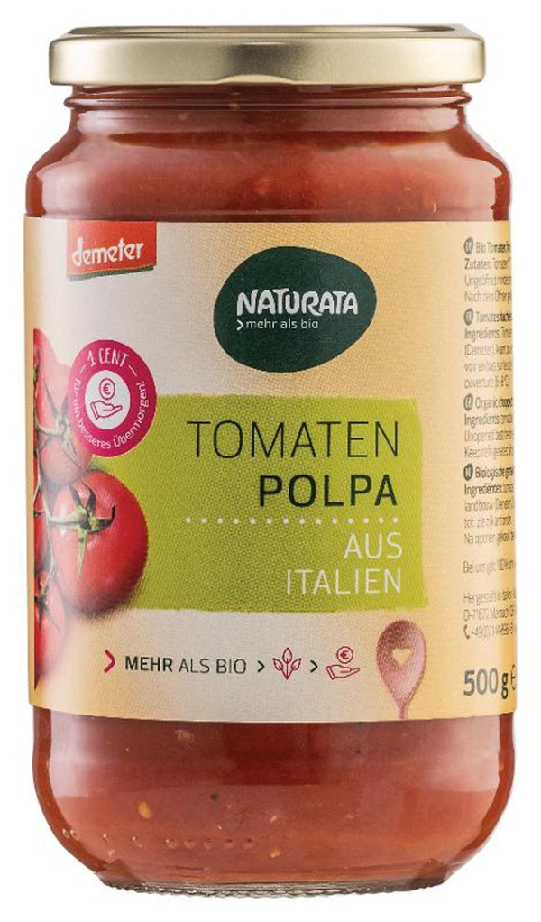 Produktfoto zu Tomaten Polpa 500g