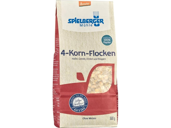 Produktfoto zu 4-Korn-Flocken 500g