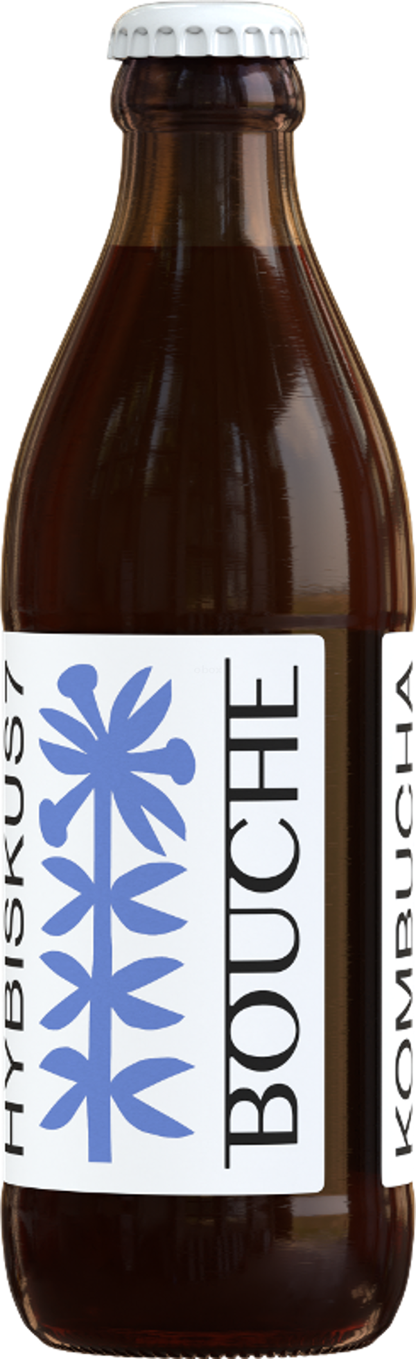 Produktfoto zu Kombucha Hybiskus 0,33l