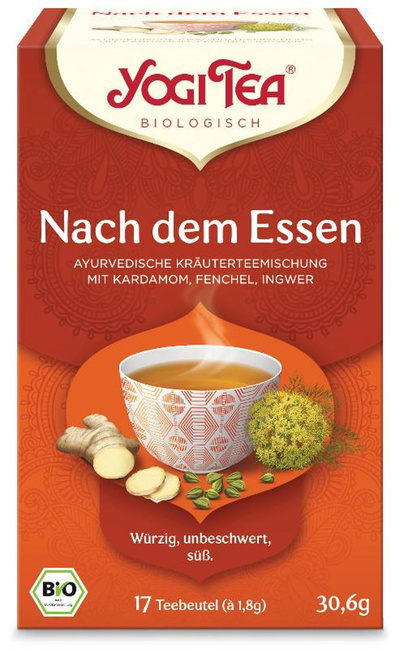 Produktfoto zu YogiTea Nach dem Essen 17 Beutel