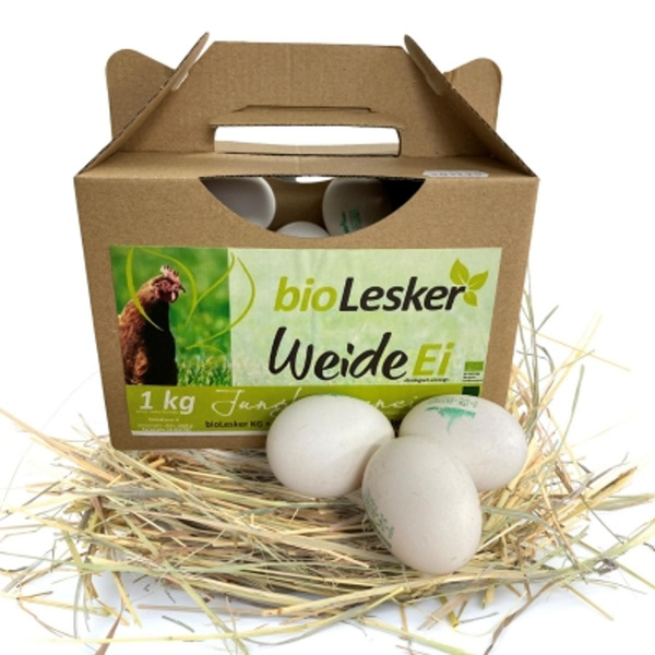 Produktfoto zu Junghennen-Eier 1kg-Paket