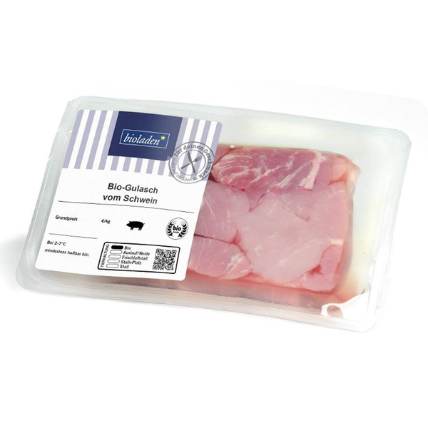 Produktfoto zu Gulasch vom Schwein 400g