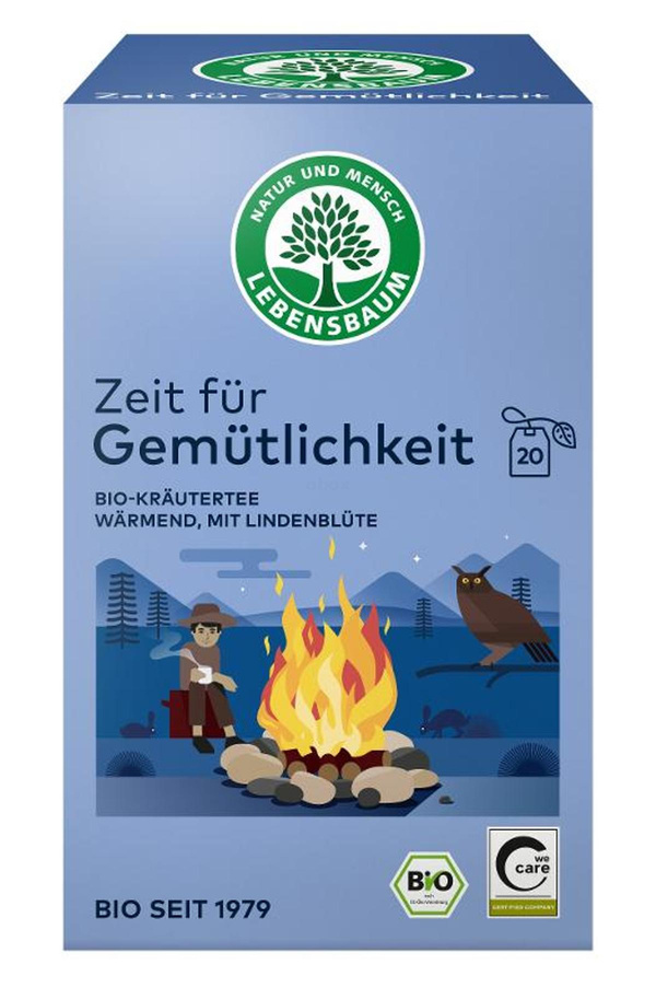 Produktfoto zu Linde & Lagerfeuer Kräutertee 20 Beutel