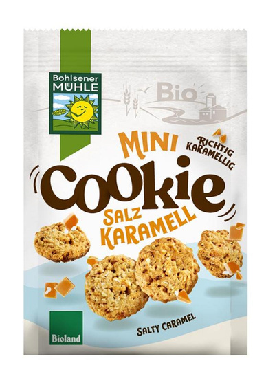 Produktfoto zu Mini Cookie Salz Karamell 125g