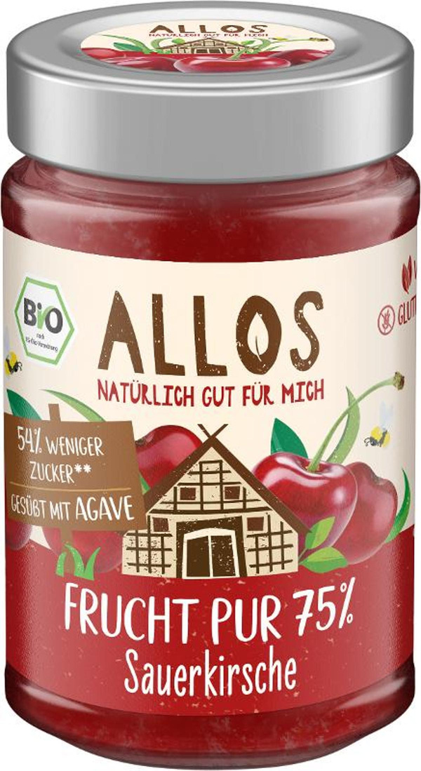 Produktfoto zu Frucht Pur 75% Sauerkirsche 200g