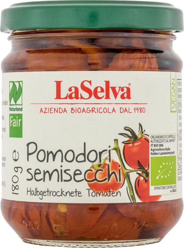 Produktfoto zu Tomaten halbgetrocknet 180 g