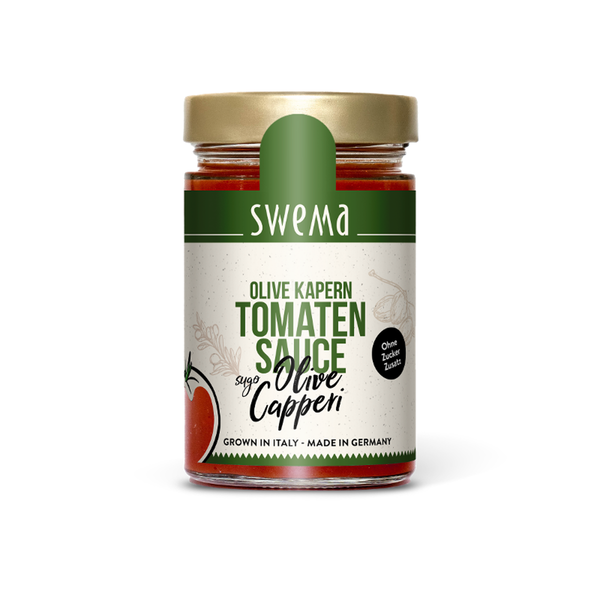Produktfoto zu Tomatensauce Olive Kapern 300g
