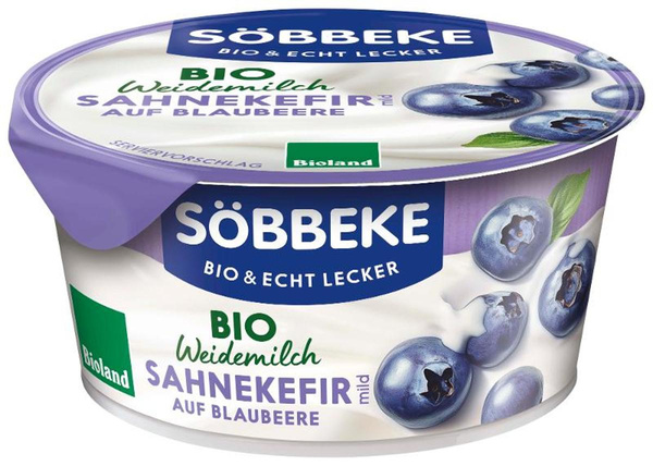 Produktfoto zu Sahnekefir Blaubeere 3,8% Fett 150g