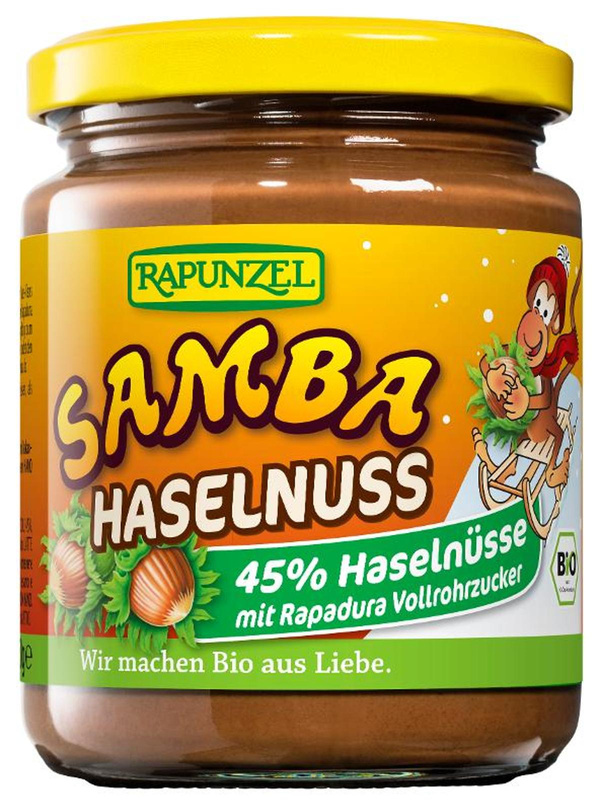 Produktfoto zu Samba Haselnuss-Creme 250g