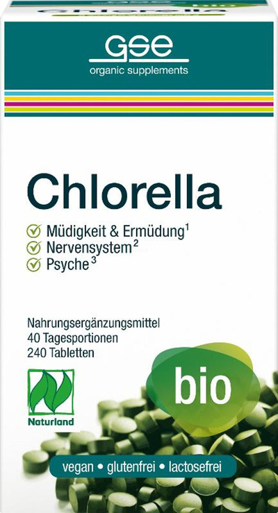 Produktfoto zu Chlorella 240 Tabletten