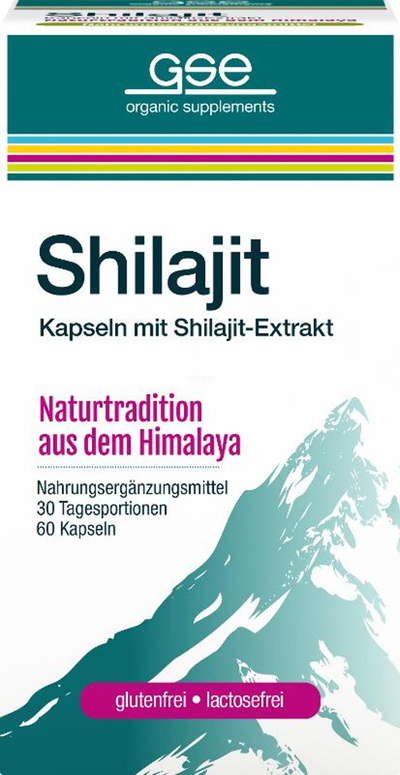 Produktfoto zu Shilajit 60 Kapseln