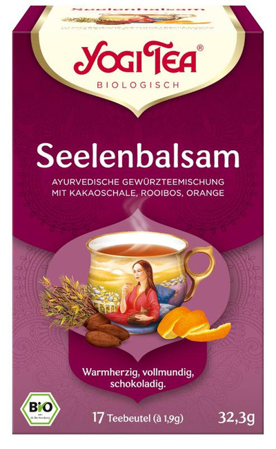 Produktfoto zu Yogi Tea®  Seelenbalsam 17 Beutel