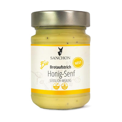 Produktfoto zu Brotaufstrich Honig Senf 175g