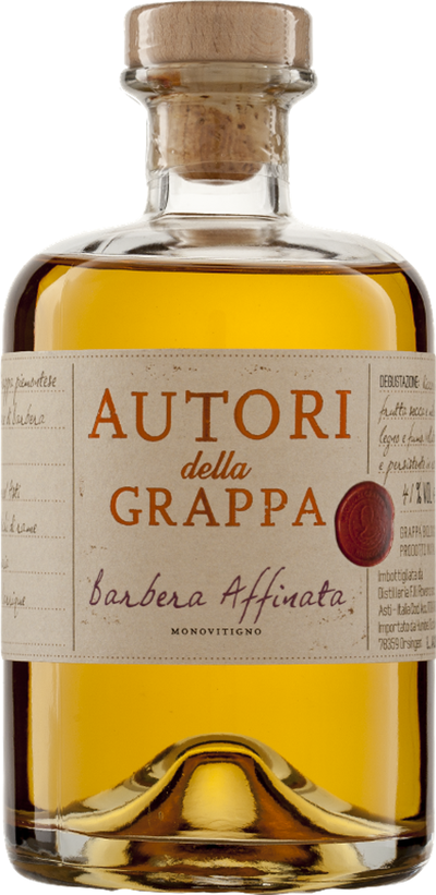 Produktfoto zu Autori della Grappa Barbera Affinata 0,5L