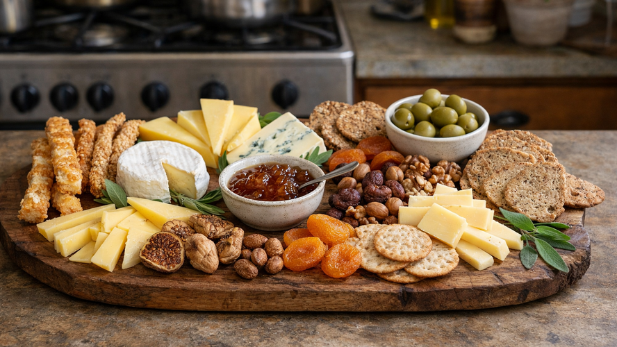 Rezeptbild für Verführerische Käsepatte 